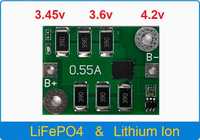 Пасивний балансир для LiFePO4 & Lithium Ion