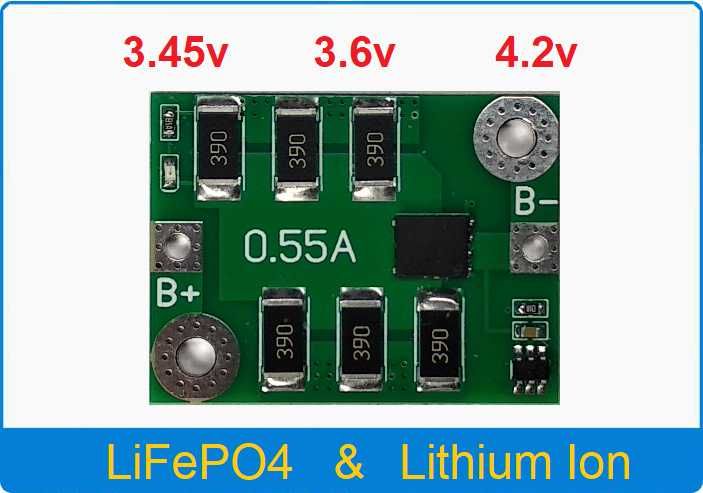 Пасивний балансир для LiFePO4 / Li-Ion (4шт)