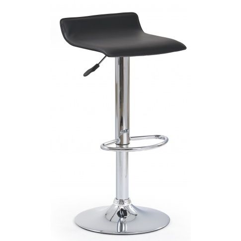 Stołek z półoparciem regulacja wysokości60-80cm, podnóżek,max 135kg