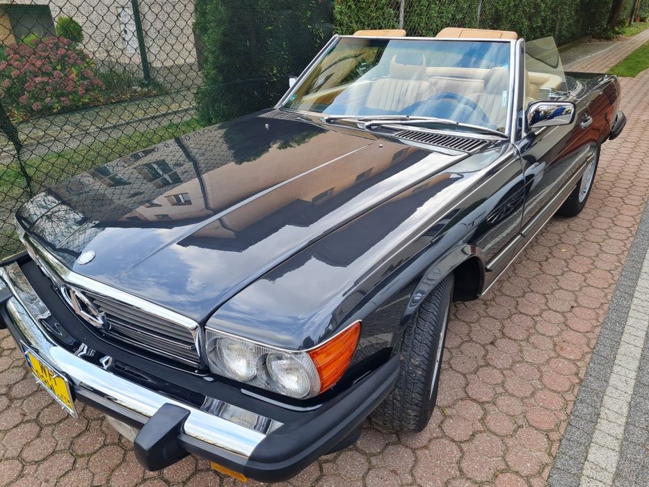 Mercedes 560 sl po renowcji