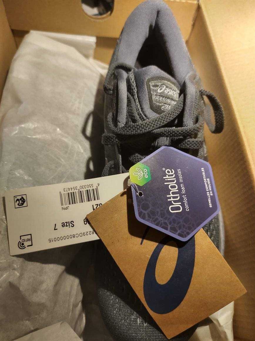 Sapatilhas de corrida, asics, 40, completamente novas sem uso