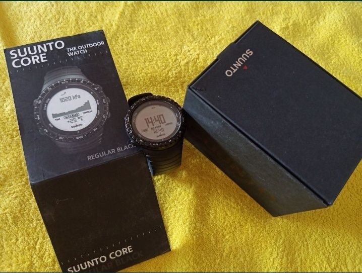 SUUNTO CORE REGULAR BLACK - The outdoor watch super zegarek sportowy