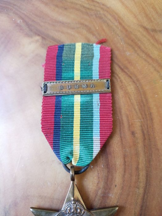 Знак тихоокеанская звезда Великобритания