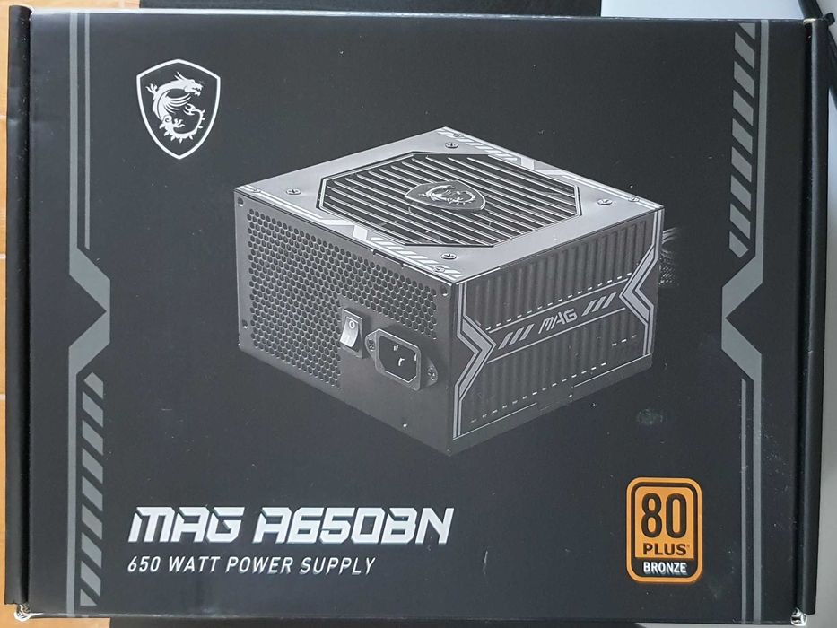 Vendo Fonte MSI MAG A650BN 650W 80 PLUS Bronze