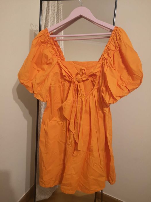 Vestido  laranja novo