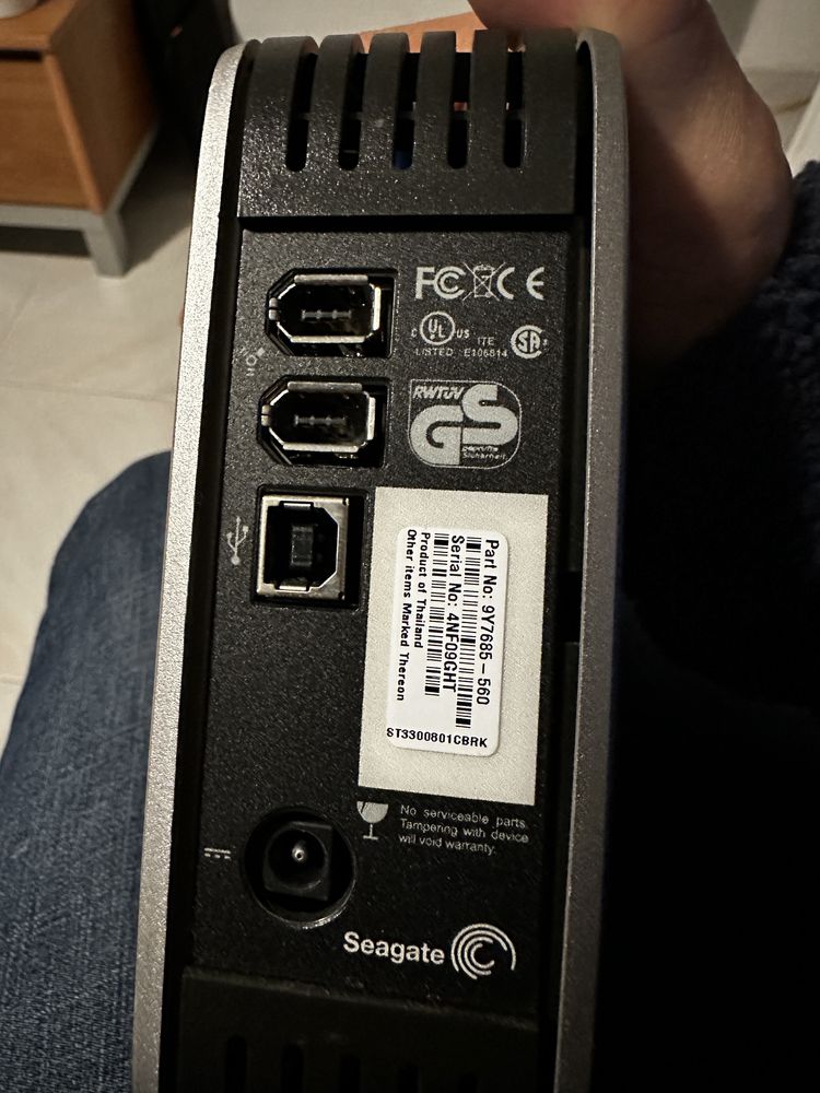 Discos externo HDD Seagate - 200Gb & 300Gb