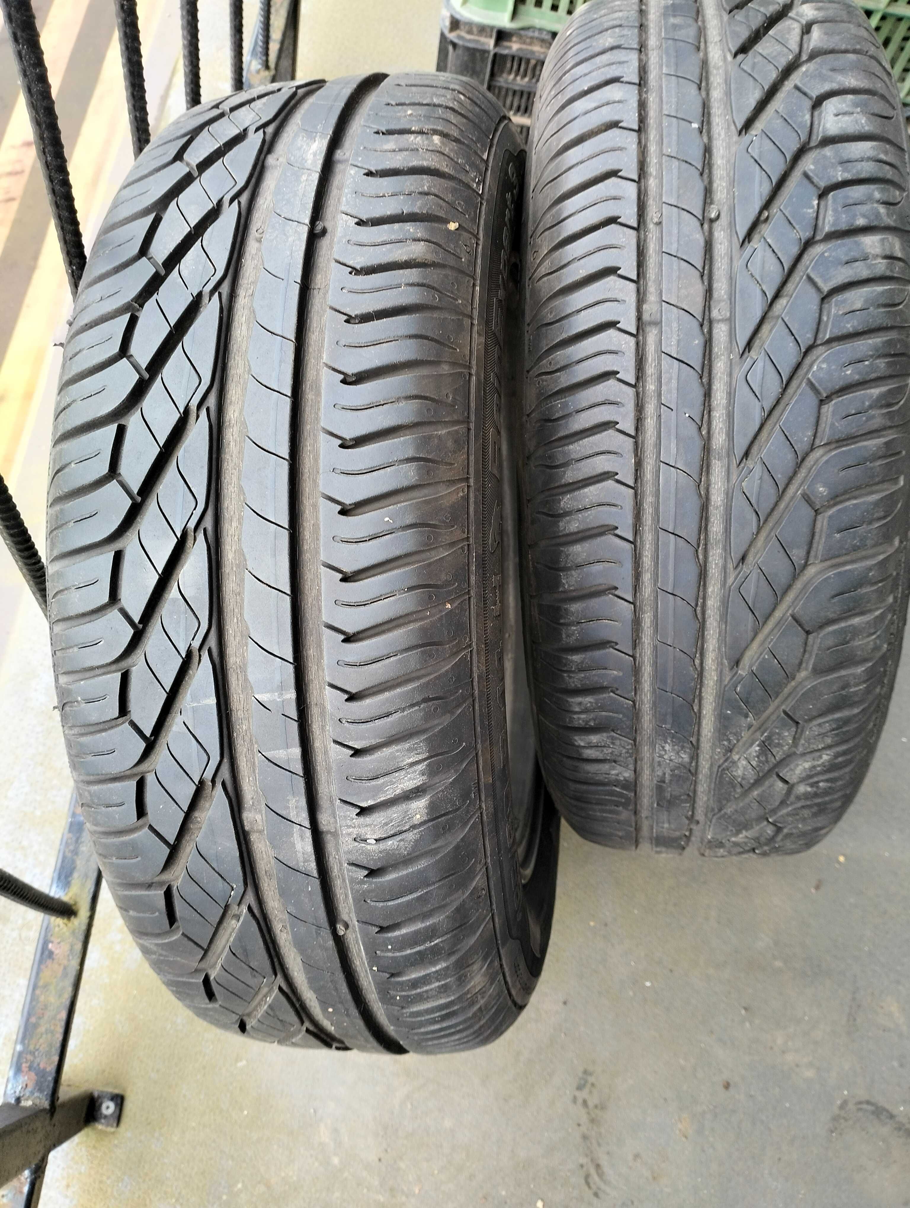 4 szt. Alufelgi z oponami letnimi rozstaw 4x100, 185/60 R14