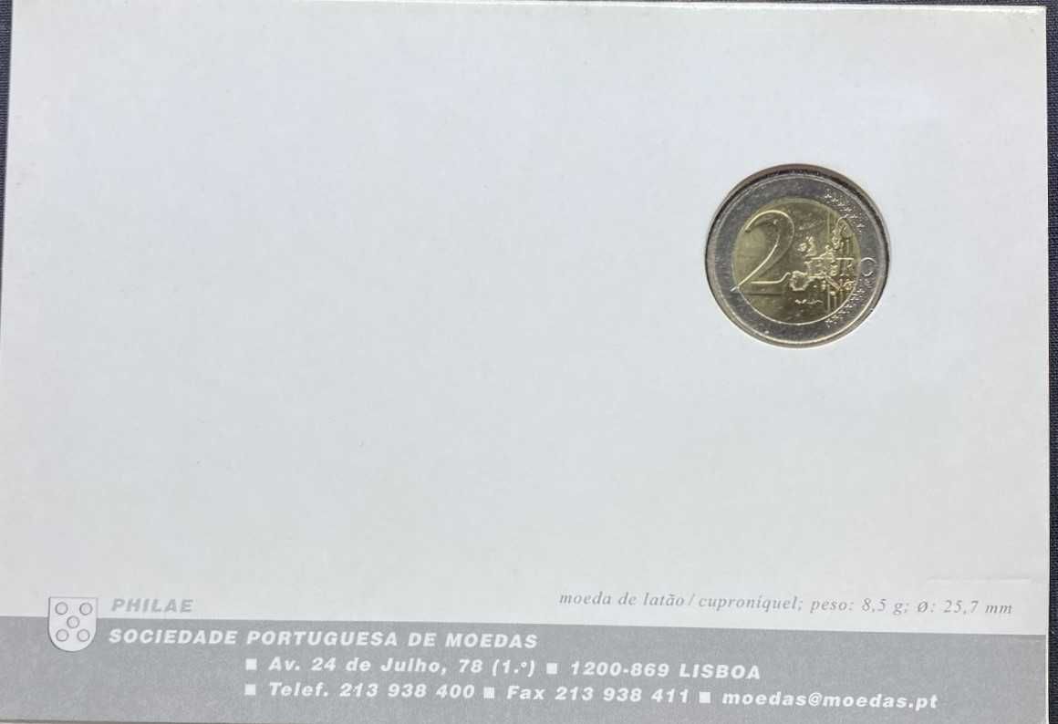 2€ 2004 Luxemburgo - Efígie e Monograma do Grão-Duque Henri