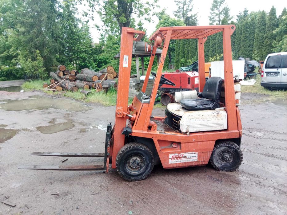 Wózek widłowy Toyota 1,5T widlak fa VAT (cen netto 6500)
