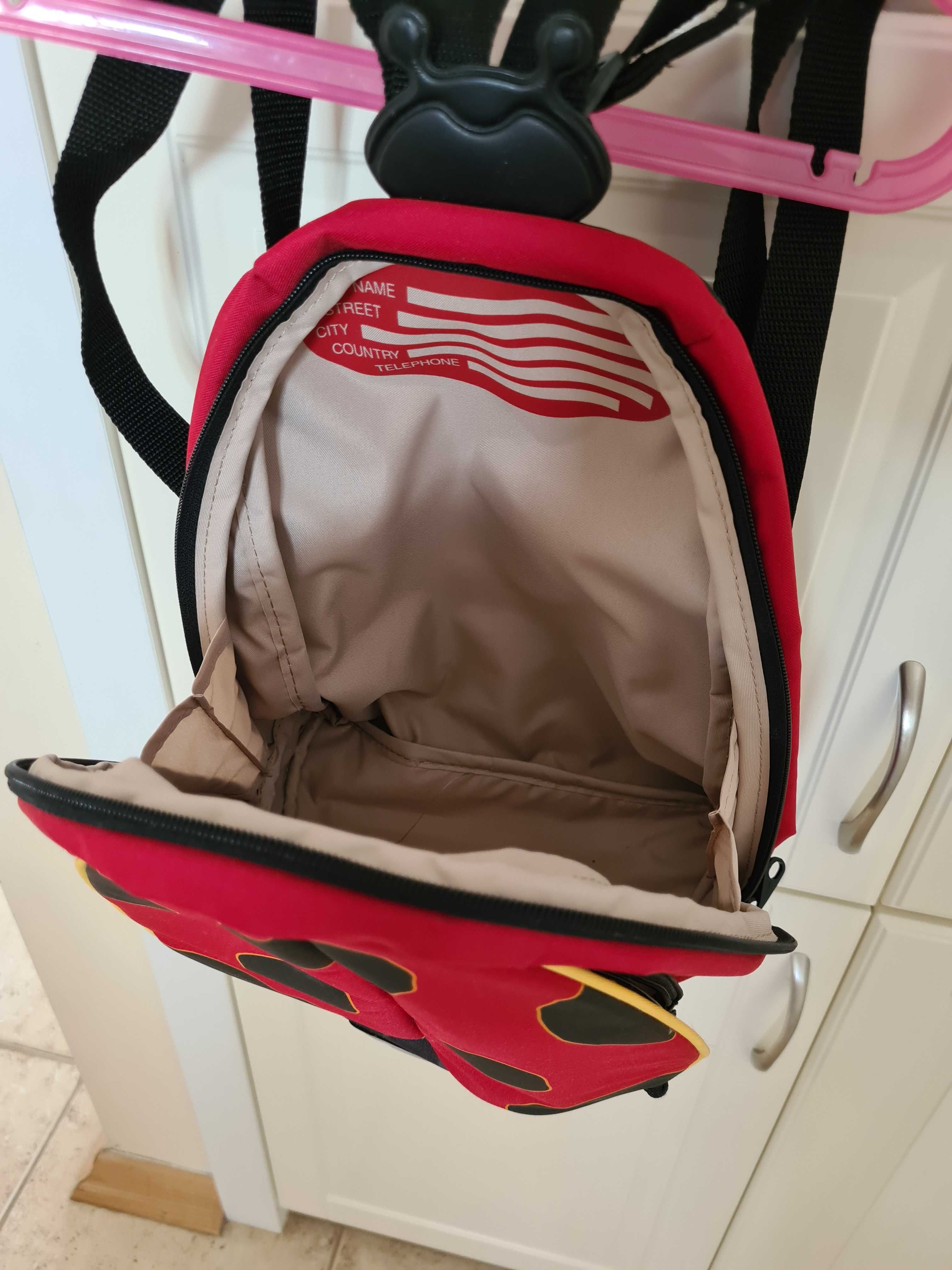 Plecak mały dla dziecka biedronka