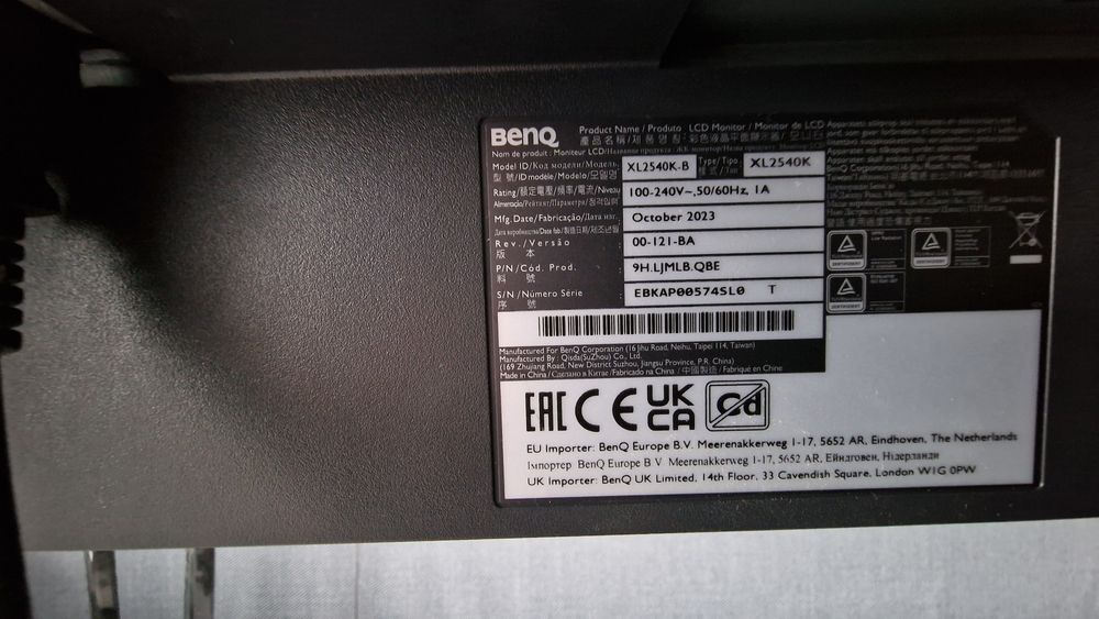 BenQ zowie XL2540K