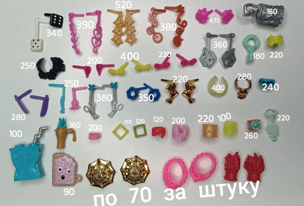 Аксесуари монстер хай monster high