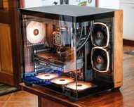 Obudowa PC Antec CX800 ARGB wersja drewniana - nowa!