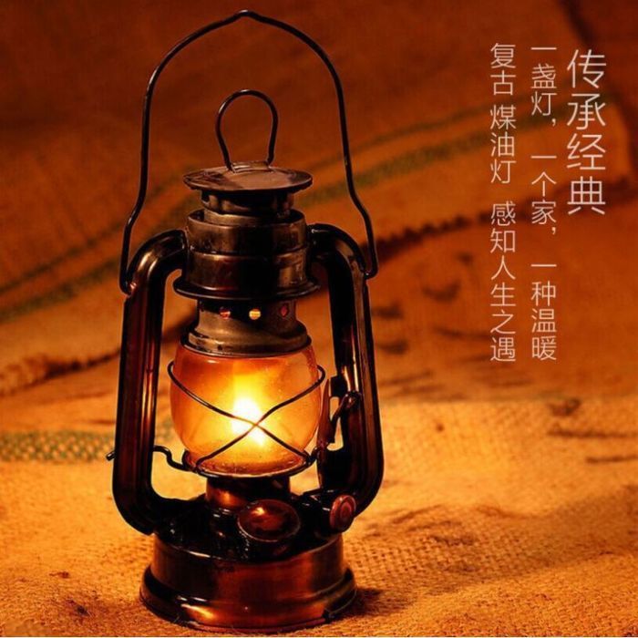 Lampa Naftowa 230 Mm Color Mix