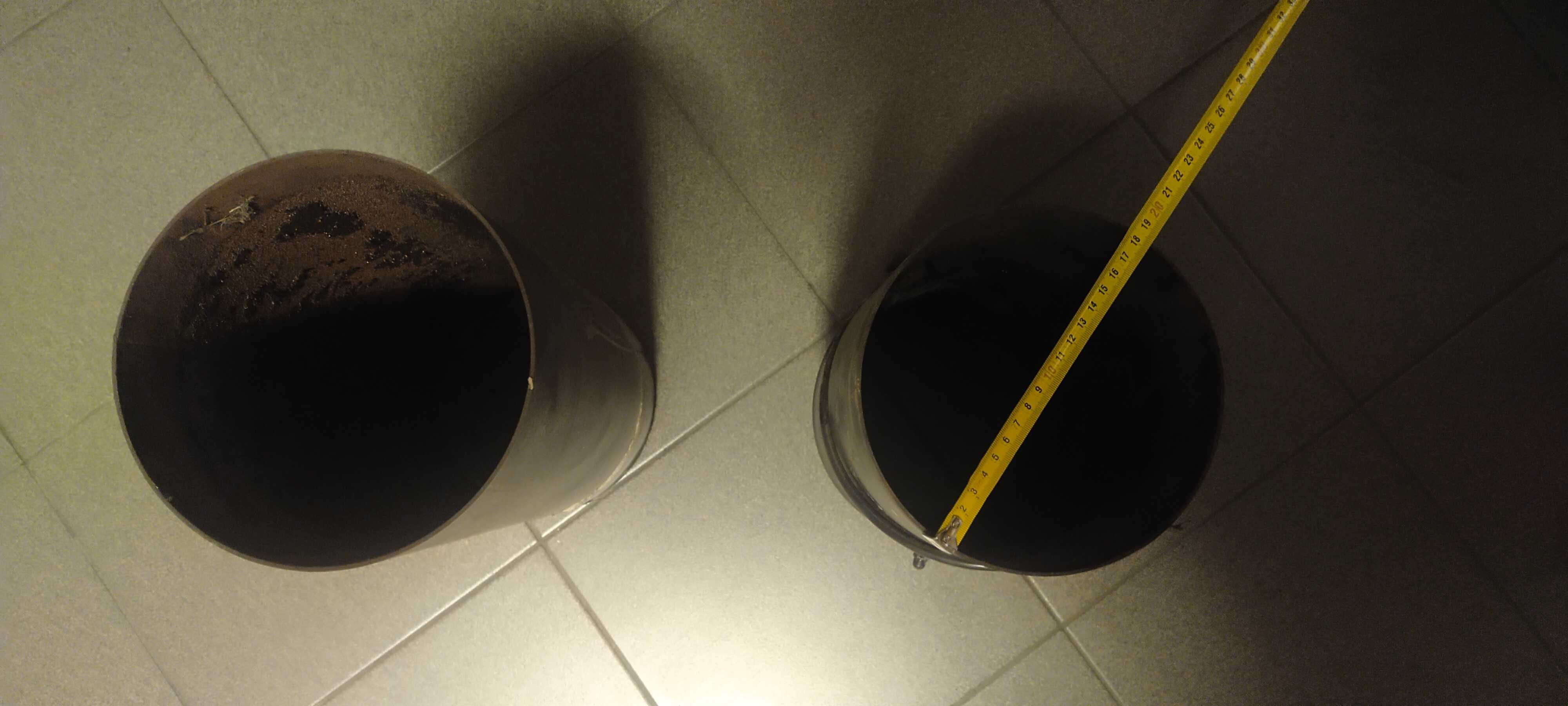 Kolano ruchome fi-180 + 45cm rury