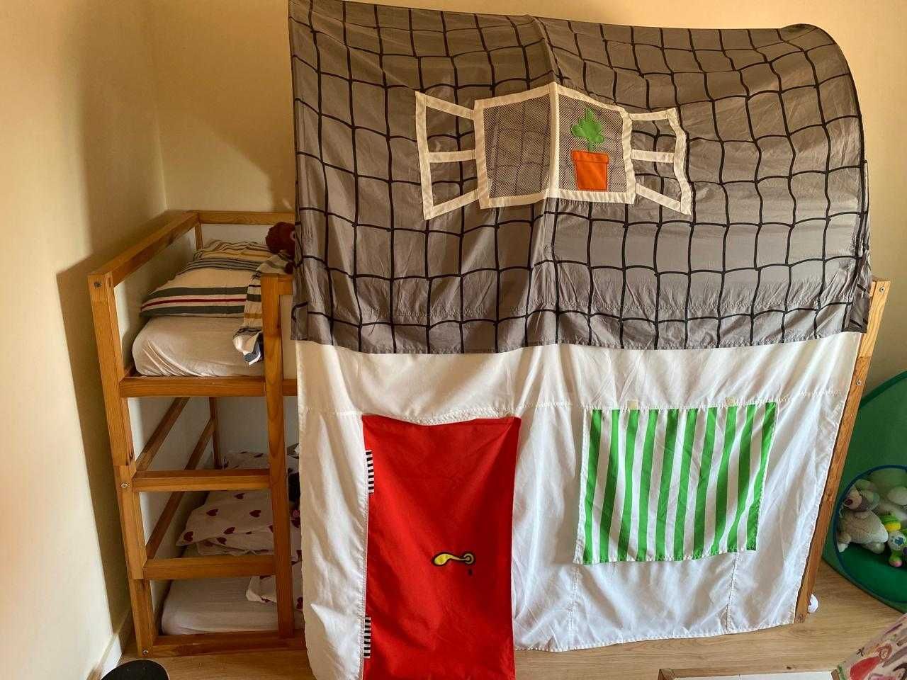 cama infantil KURA IKEA