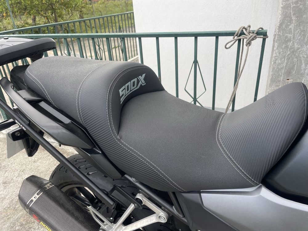 Honda cb500x com muitos extras