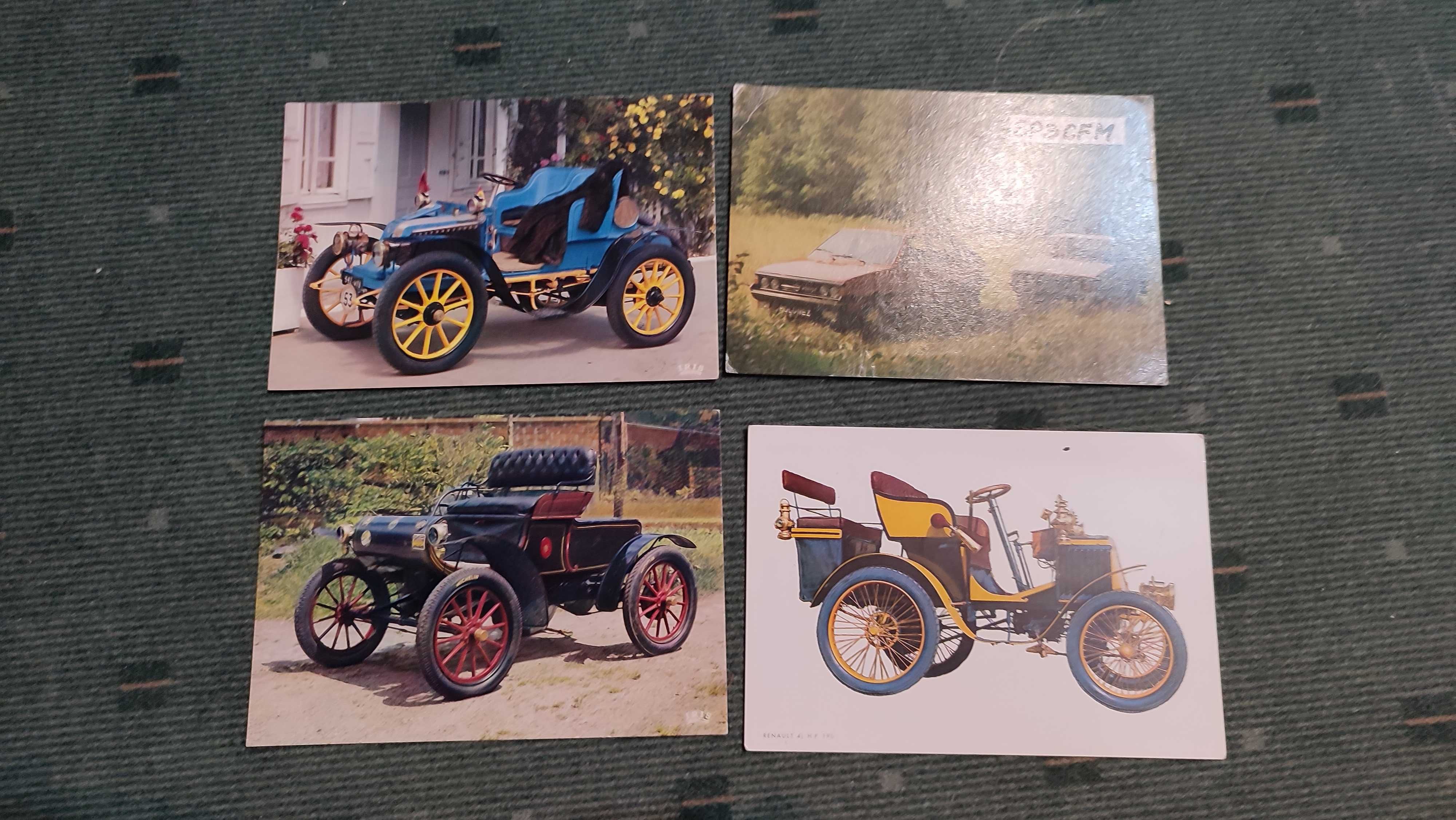 34 Postais com Automóveis