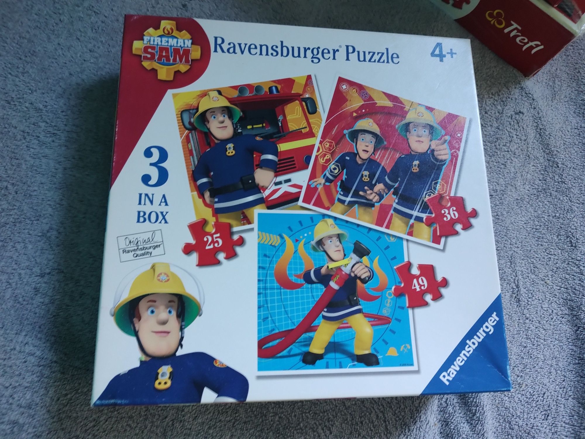 Puzzle strażak Sam