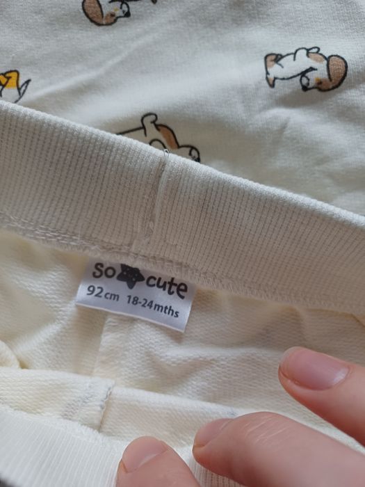 Dres spodnie I bluza 92 pepco