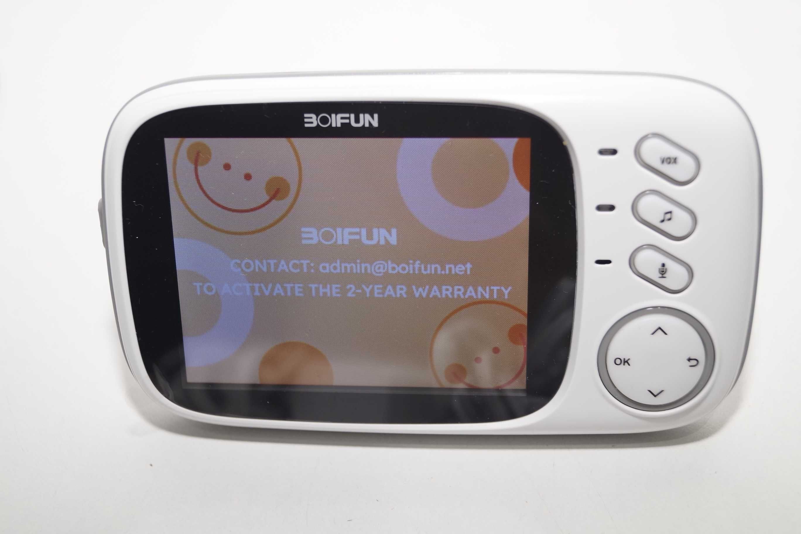 niania elektroniczna BOIFUN VB603 2,4GHz 262m 3,2" tryb nocny