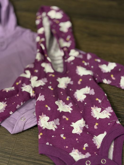 Дитячі боді. Нові! 0-6місяців