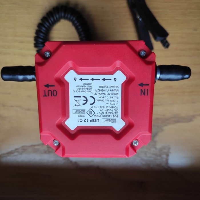 Pompka elektryczna 12V do oleju, paliwa