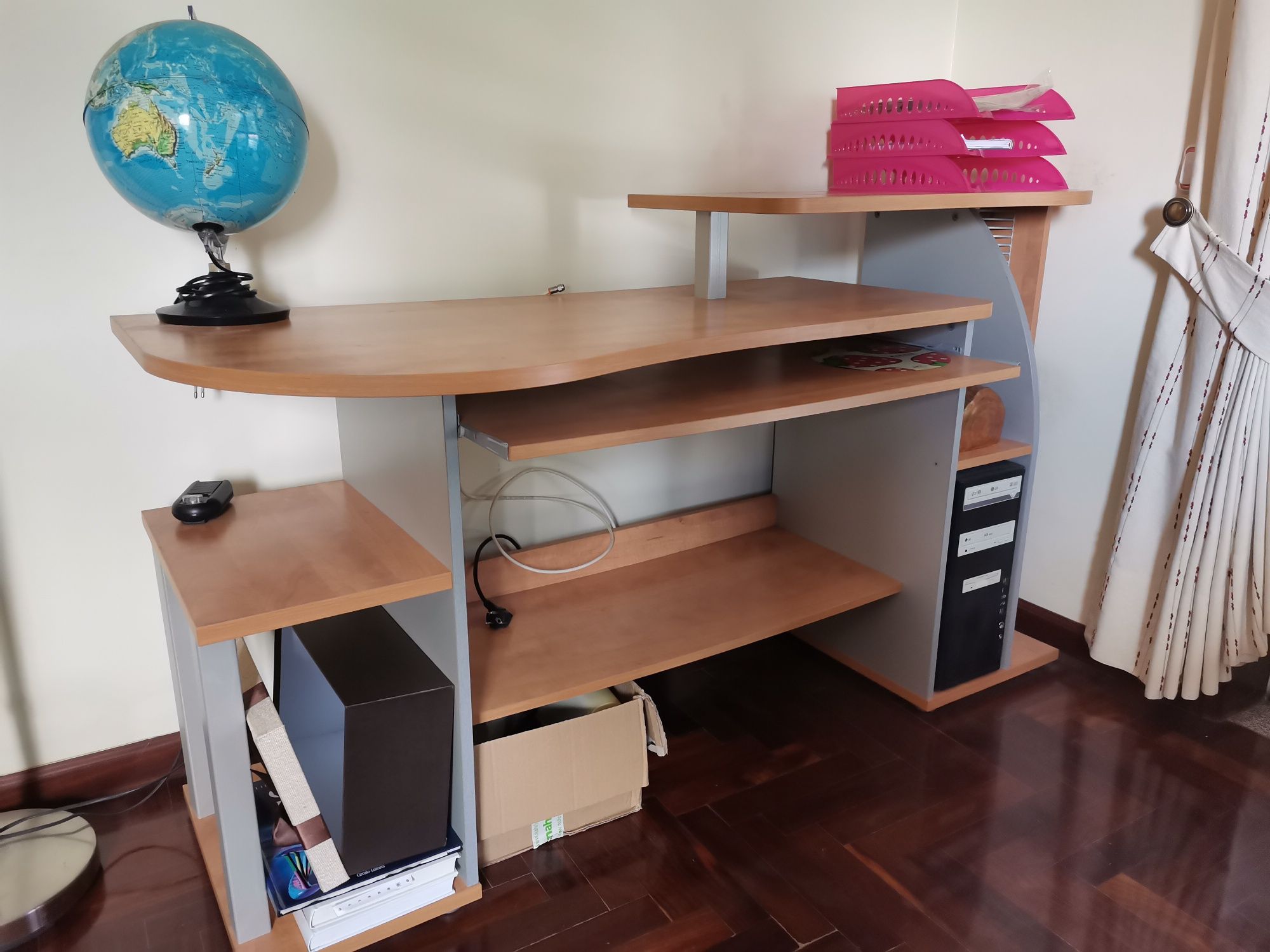 Mesa Secretaria Escritório Madeira