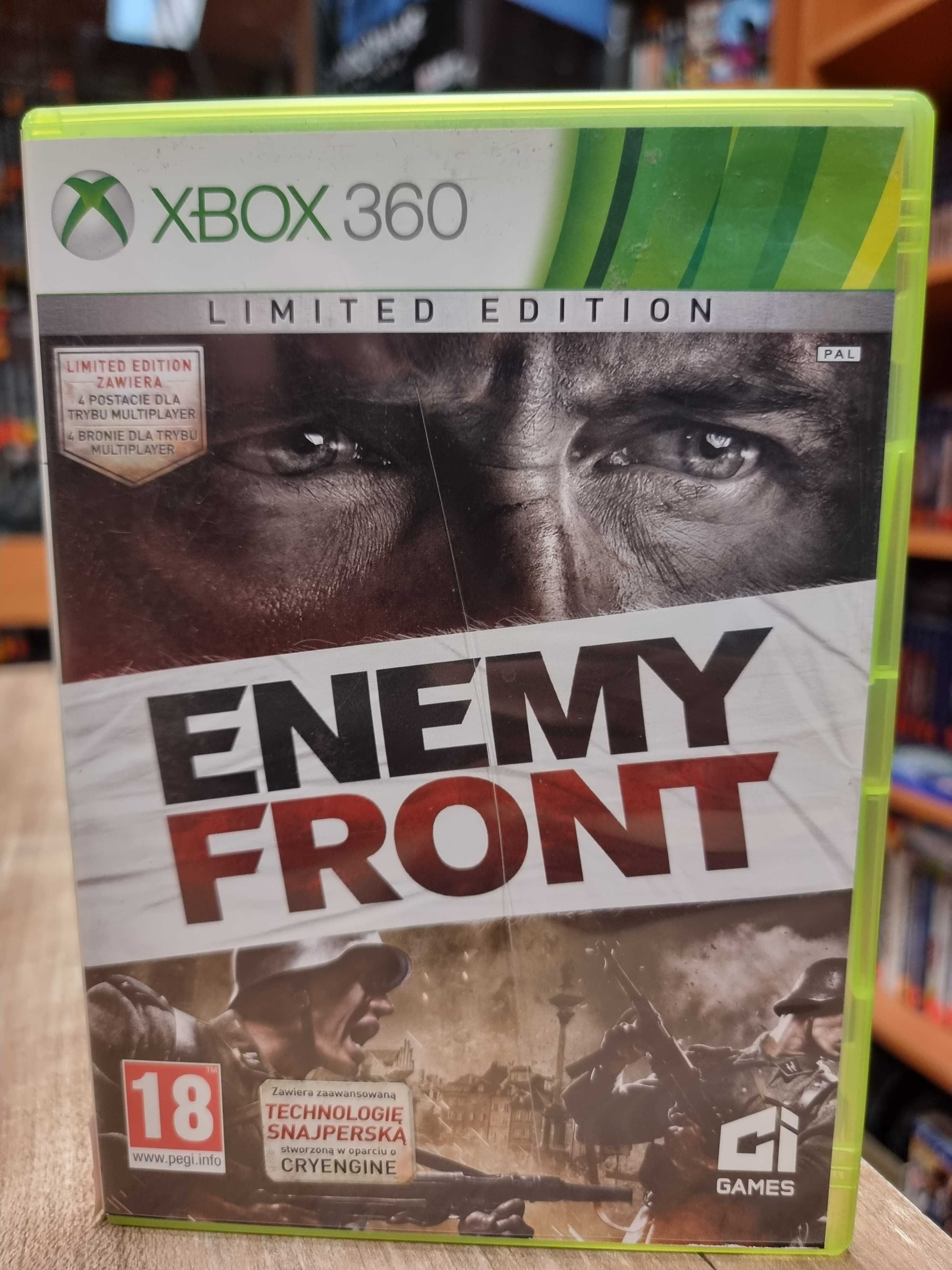 Enemy Front XBOX 360, Sklep Wysyłka Wymiana