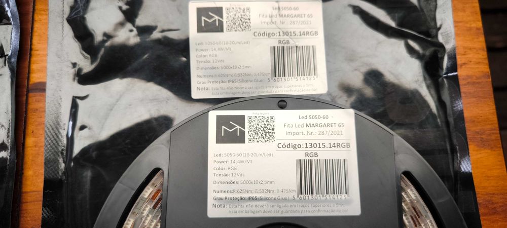 Fita led 5 metros RGB Motako Margaret iluminação led