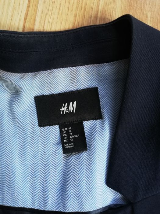 Granatowa marynarka H&M