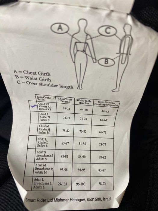 Colete Equitação Criança SmartRider XS