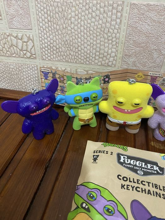 Фігурки Fuggler брелок 2 серія ( есть лохматий патрик в упаковке!)