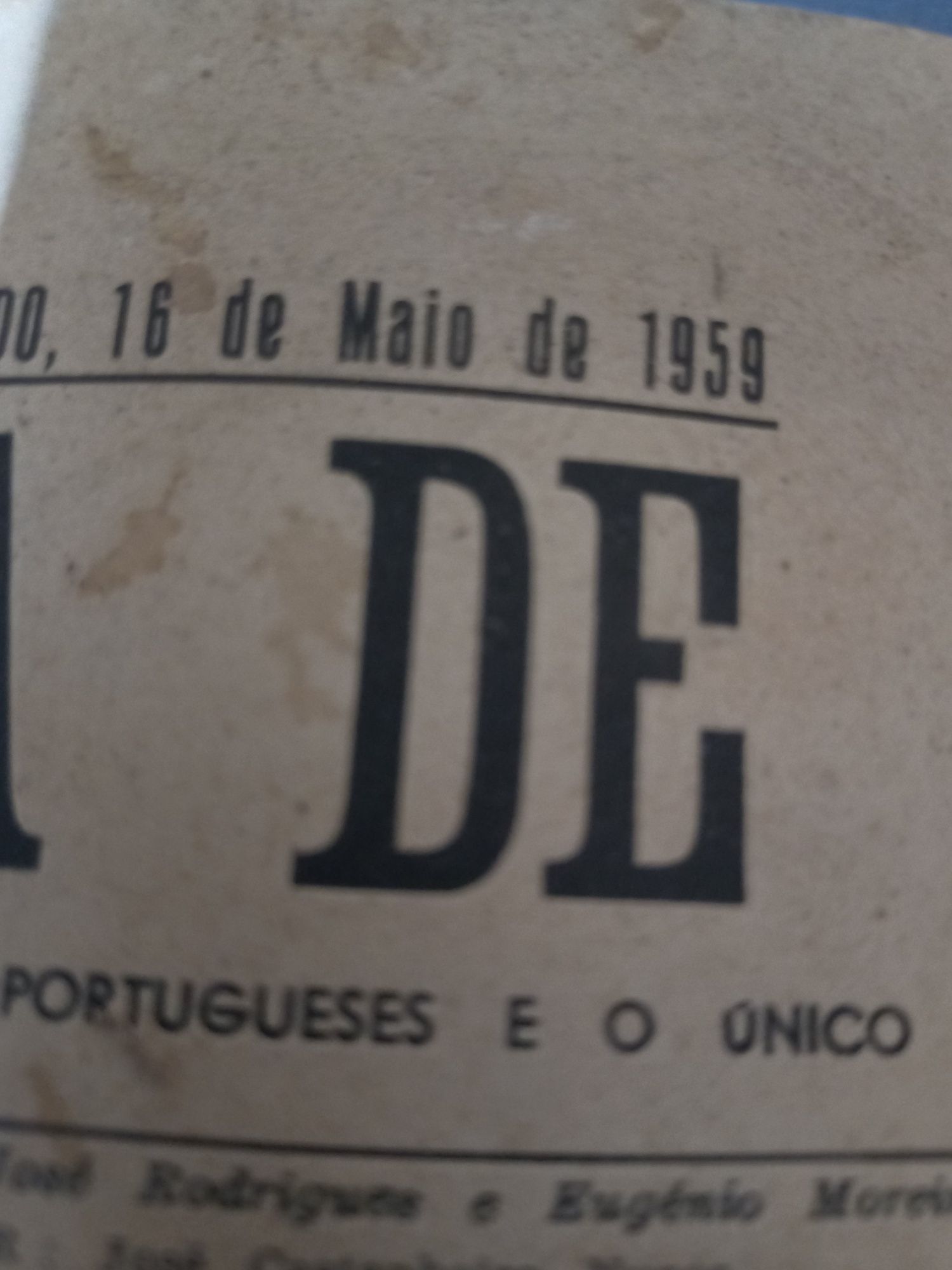 Jornal sobre  arganil