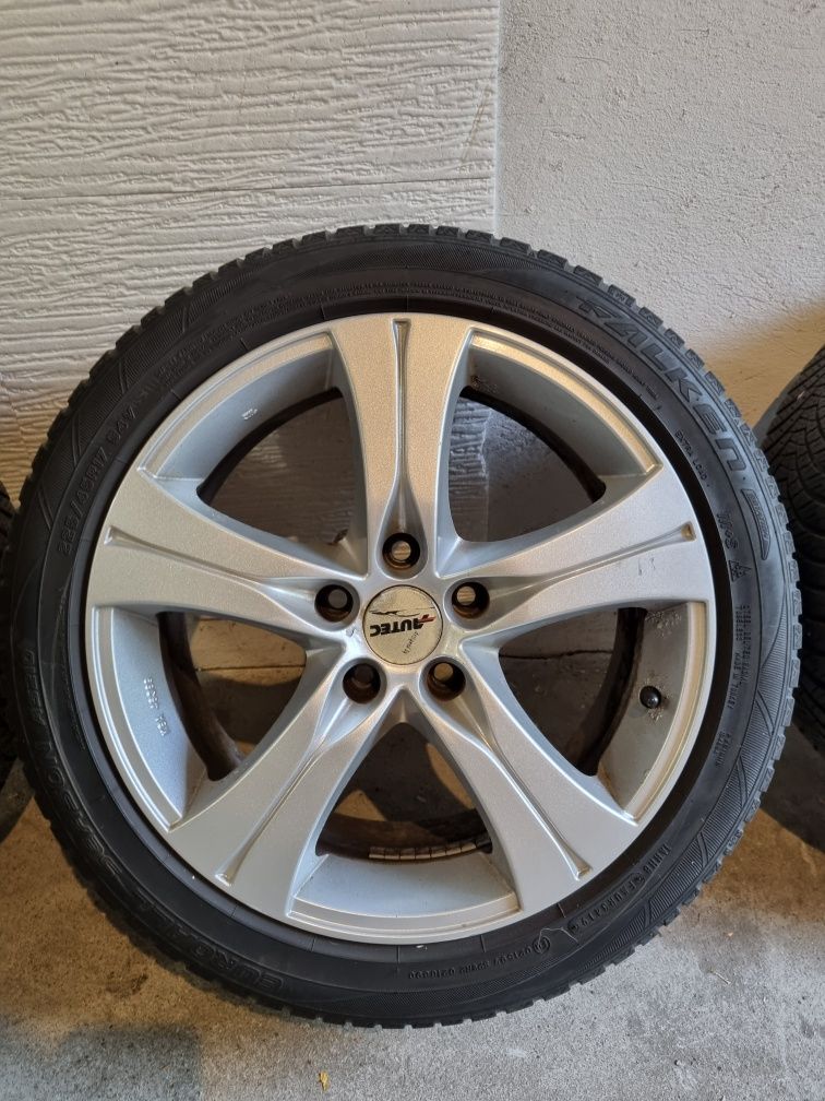 Alufelgi Autec Germany 17" 5x112 7,5J + opony Falken AS210
