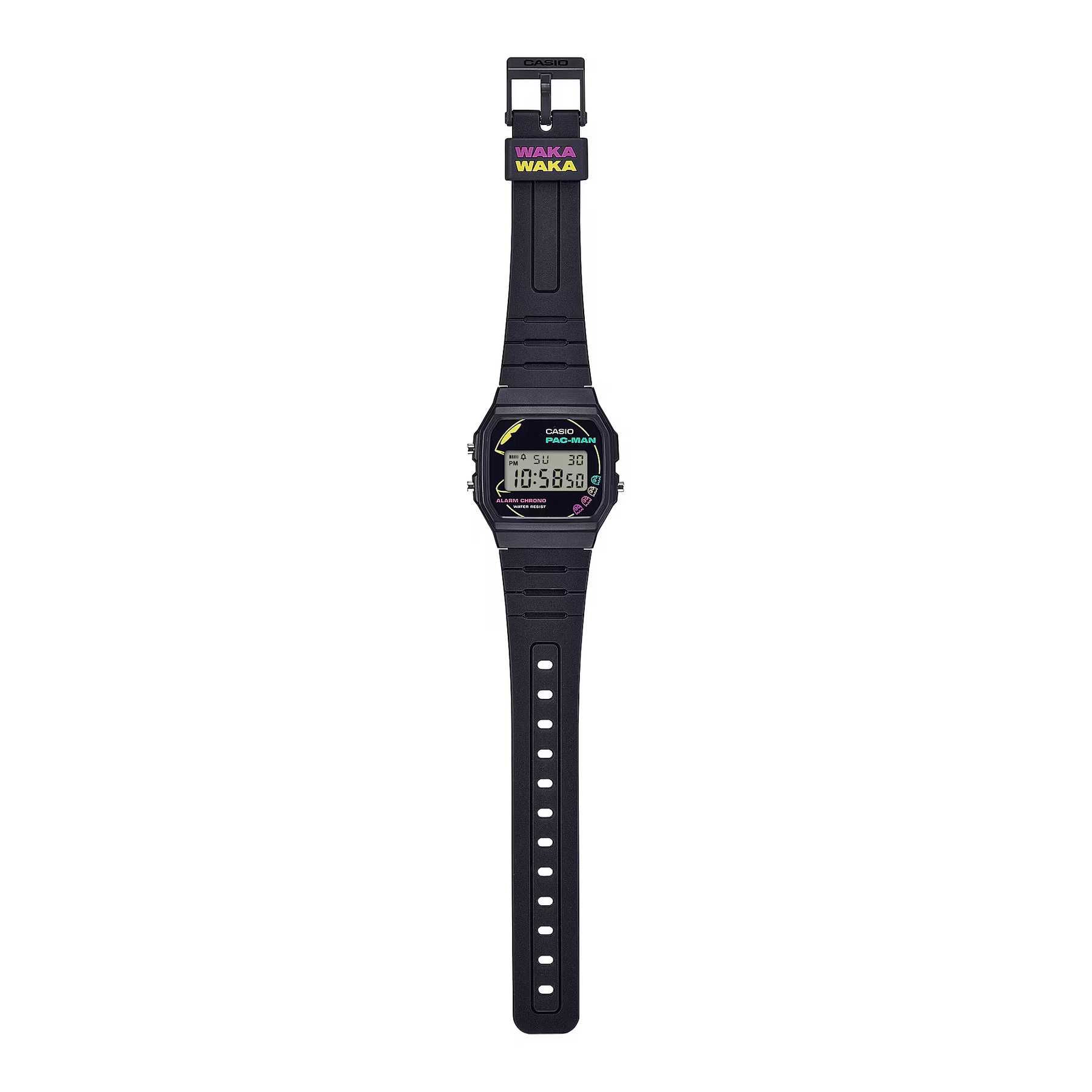 Zegarek męski CASIO F-91WPC-1ADR (zd086b) - PAC-MAN