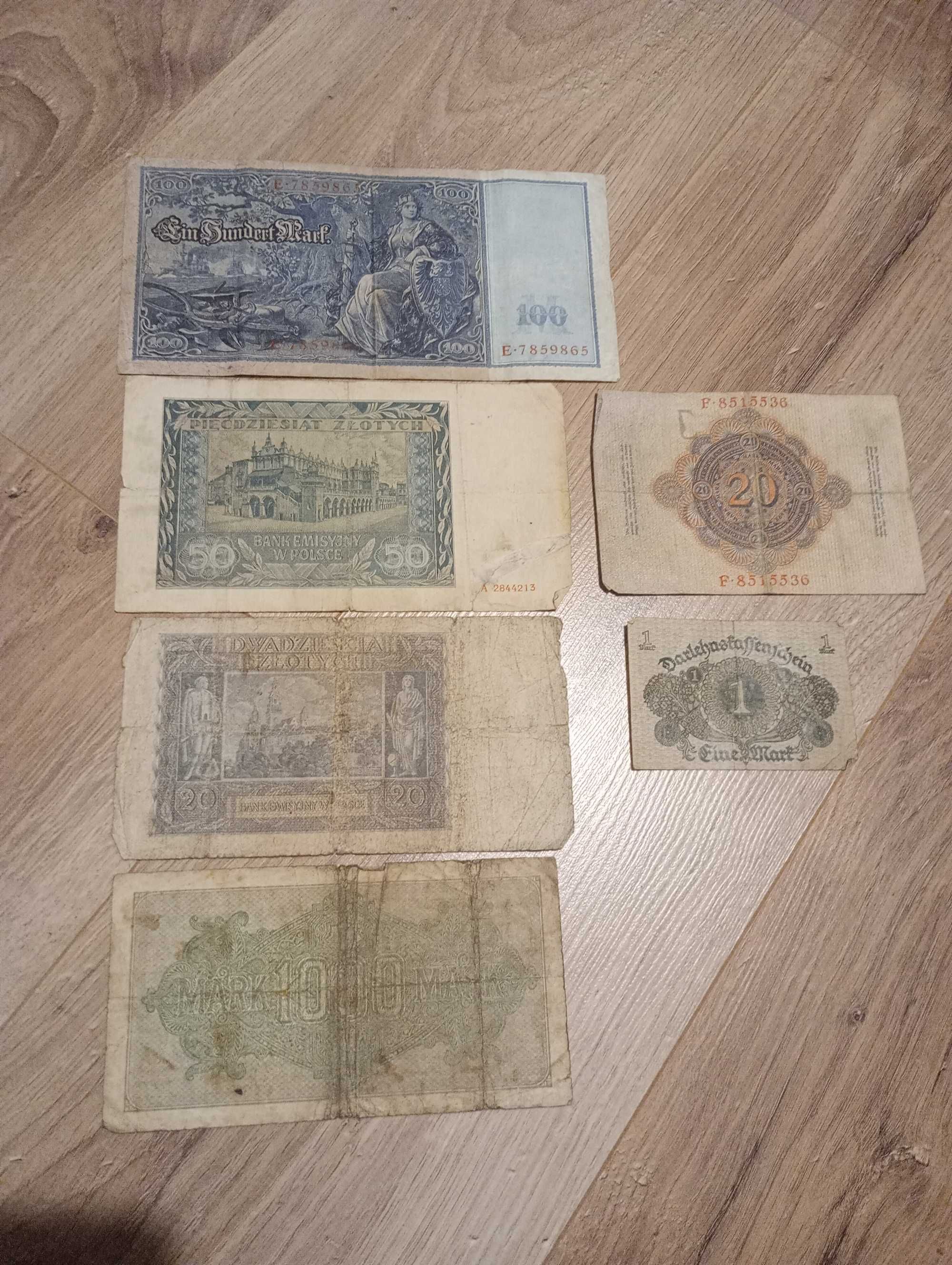 Sprzedam stare banknoty