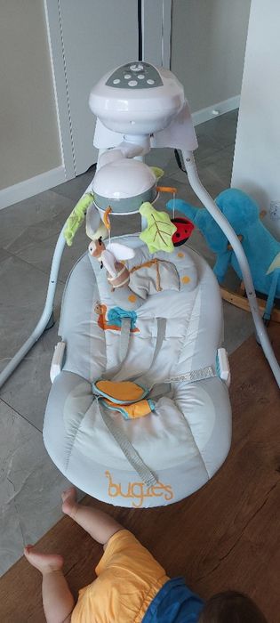 Caretero Bugies - Huśtawka elektryczna | GREY