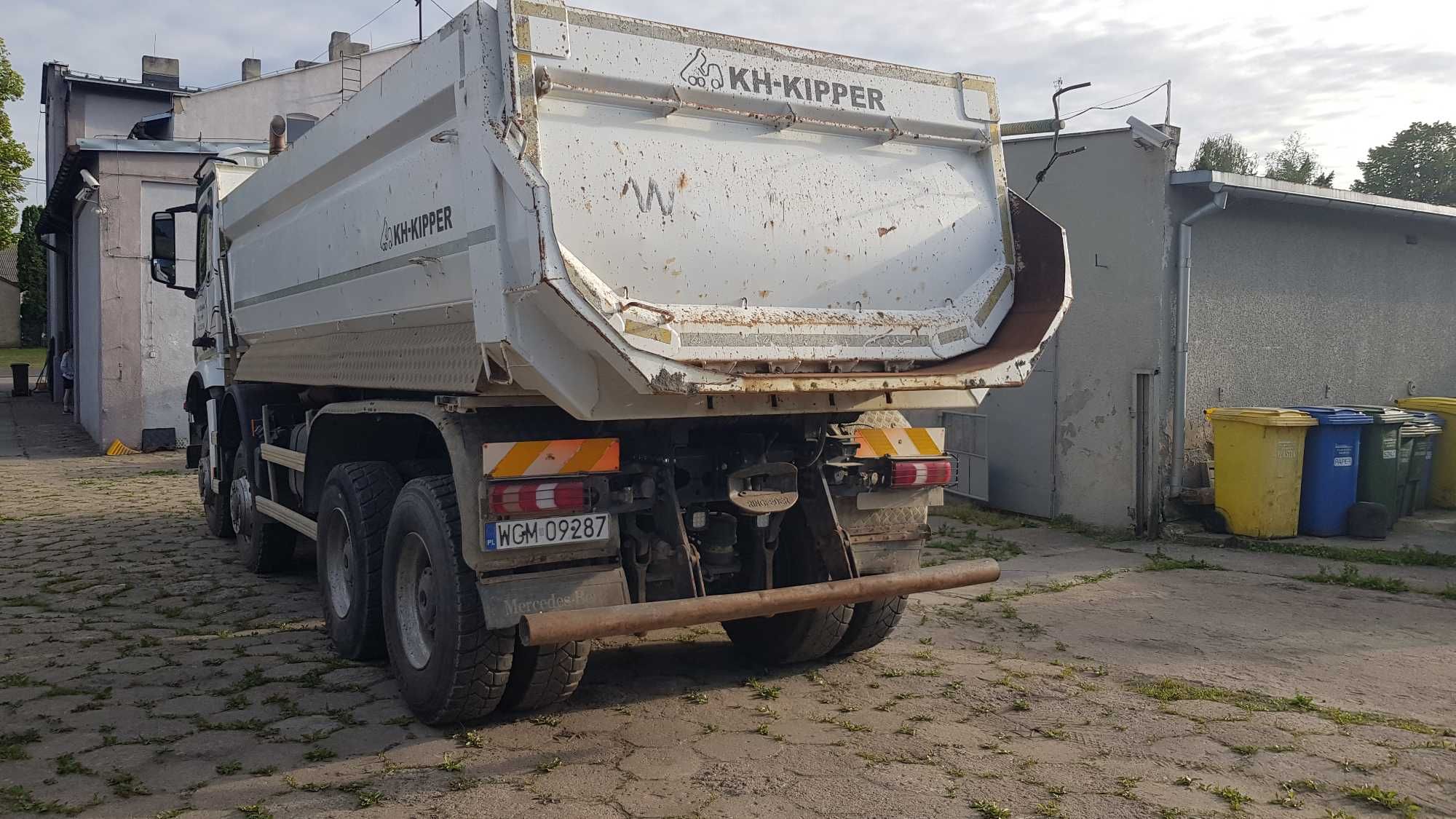 MERCEDES AROCS 4448, 8x8, KH-Kipper, I-wszy właściciel