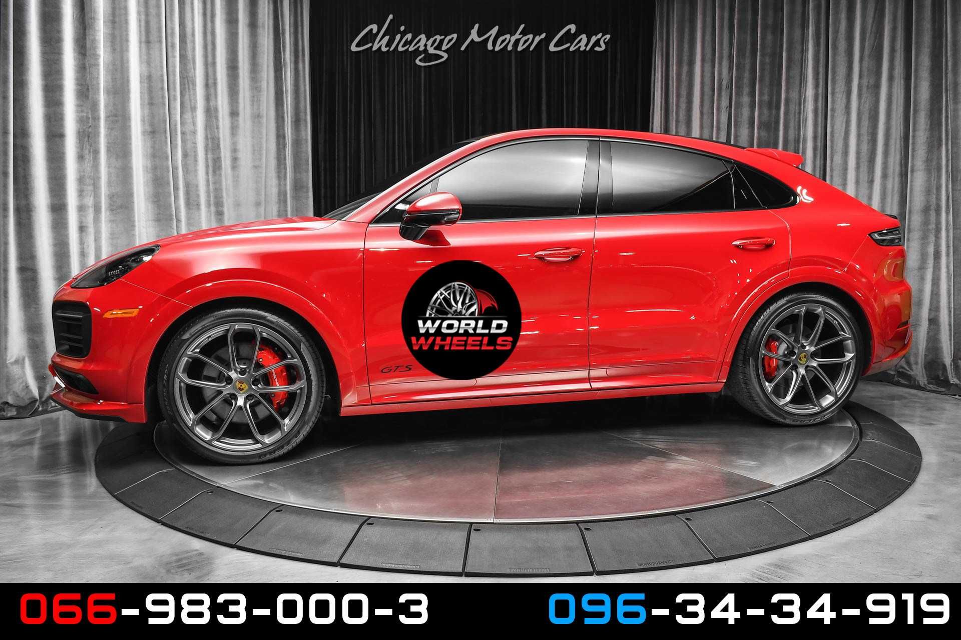 Диски R21 5x130 Porsche Cayenne Coupe GTS разноширокие