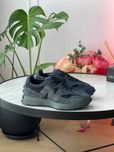 Жіночі кросівки New Balance 327 сірий з чорним 1310 ТОПОВЕ