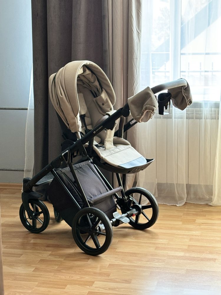 Wozek gleboko spacerowy 2w1 plus adaptery do fotelika