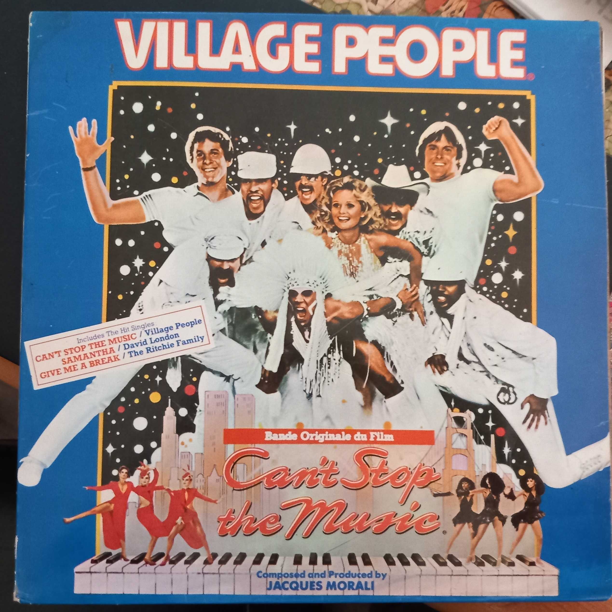 LP Vinil - Village People - OMS Cant Stop the Music