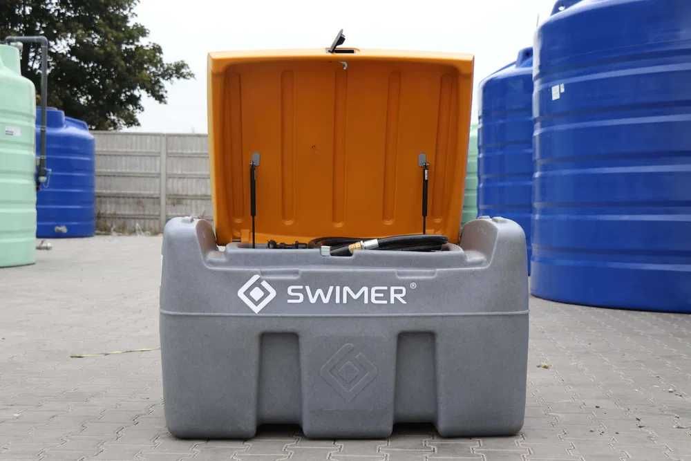 Zbiornik mobilny na olej napędowy SWIMER mobi 5S 400L BASIC