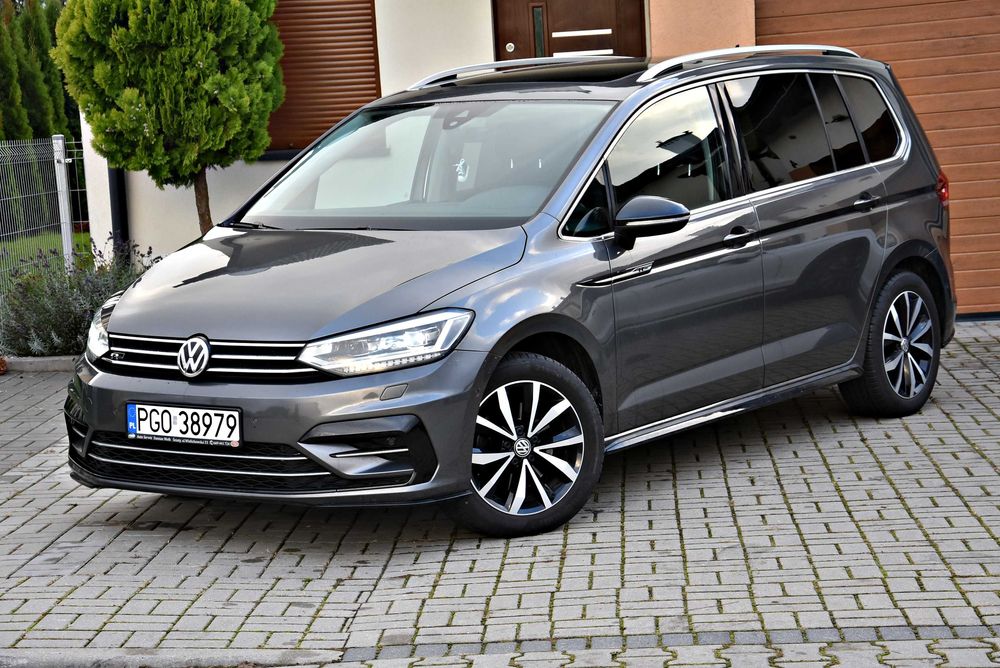 Ładny VW Touran 7 Osób  2016r 2.0TDI 150KM DSG R-LINE Polska Prywatnie