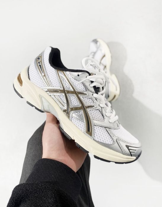 Кросівки жіночі чоловічі Asics Gel-1130 White Silver 36-45