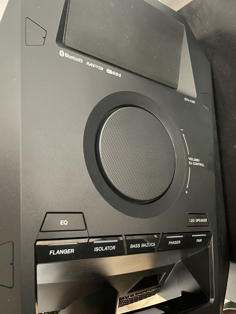 Coluna Sony GTK-X1BT de 500w com bluetooth