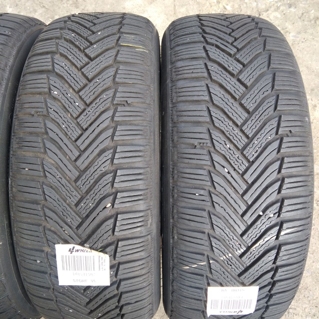 Шини 205/55 R16 зима Michelin Alpin 6. 2018рік