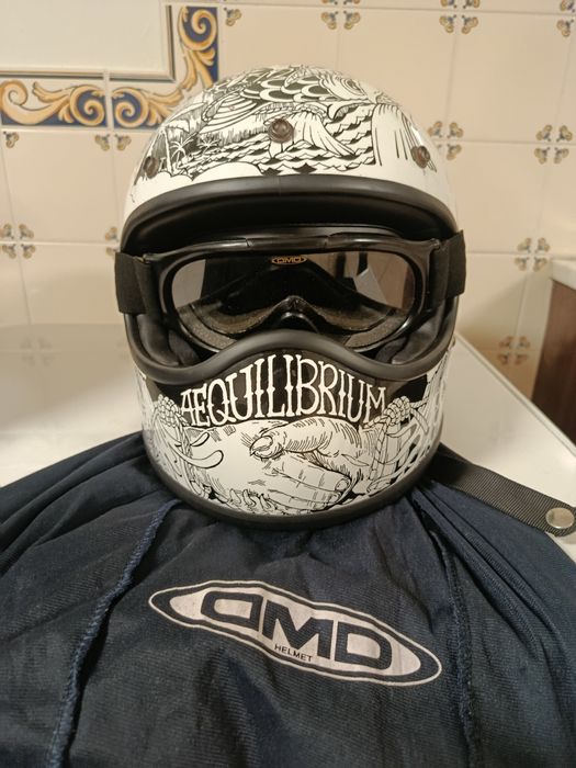 Capacete DMD L/ XL mota