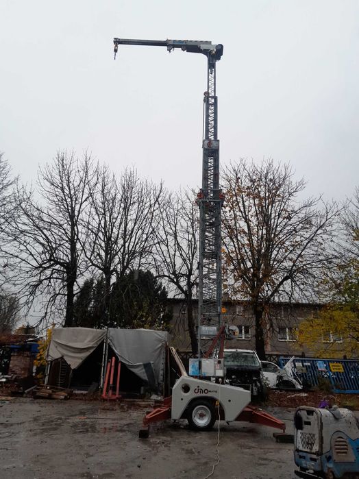 Żuraw szybkomontujący DŹWIG budowlany Cinomatic 19M